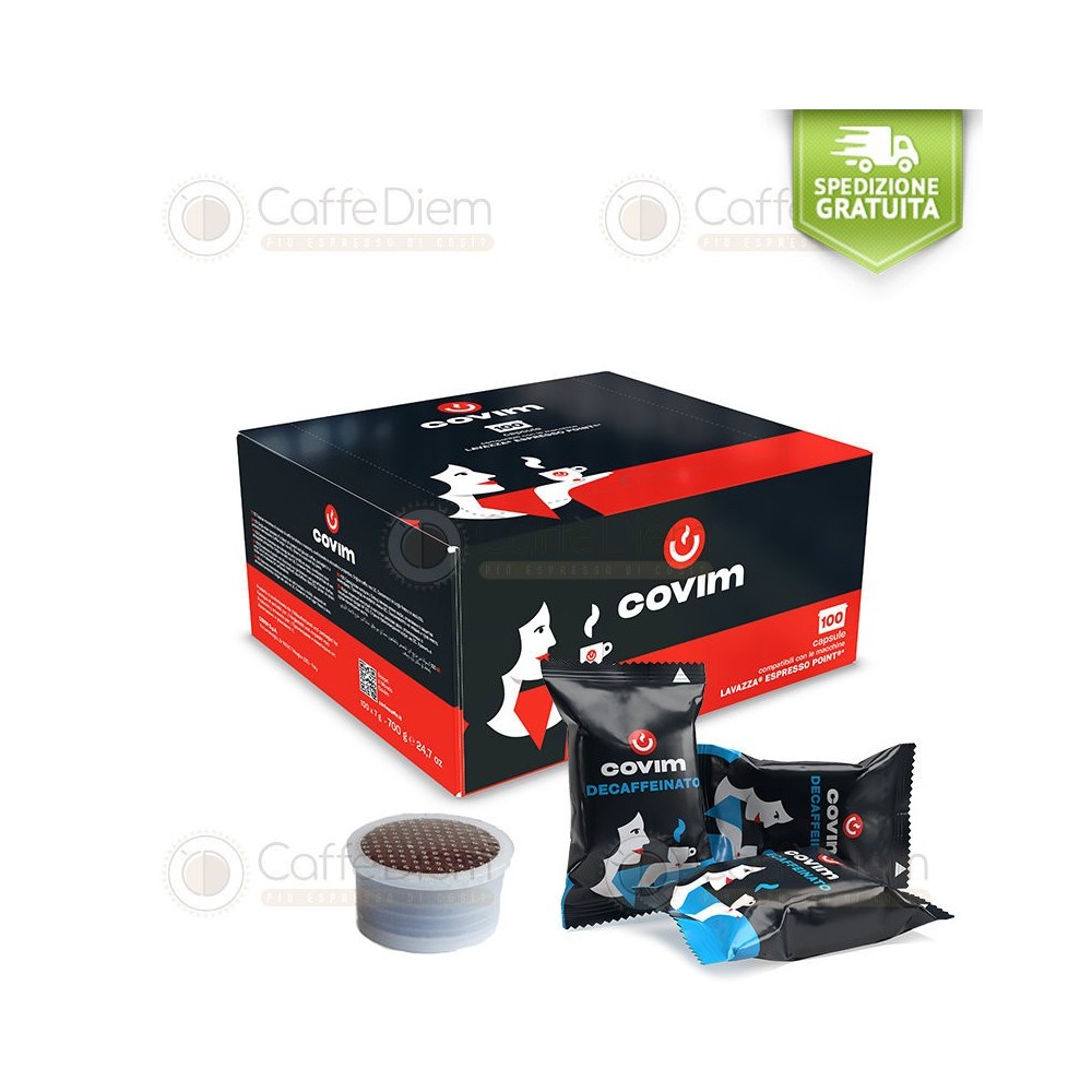 Covim Capsule Compatibili Espresso Point EPY Decaffeinato