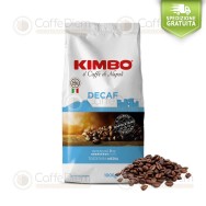 caffè in grani Kimbo decaffeinato offerta 12 chili