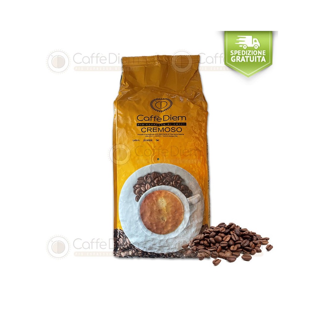 Caffe in Grani Miscela Cremoso Caffè Diem 12kg