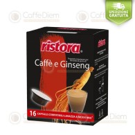 Capsule Cialde Ristora Ginseng per Lavazza A Modo Mio