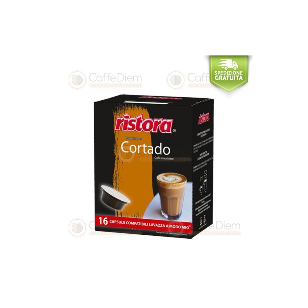 Capsule Cialde Ristora Cortado per Lavazza A Modo Mio