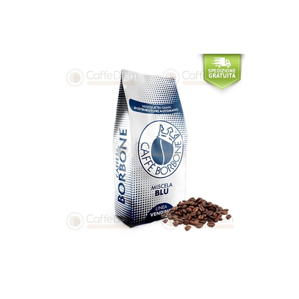 Original Borbone Coffee Beans Miscela Blu Blue Blend | Caffè Diem