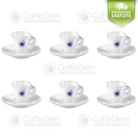 Tazzine e Piattini da Caffè Borbone in Ceramica