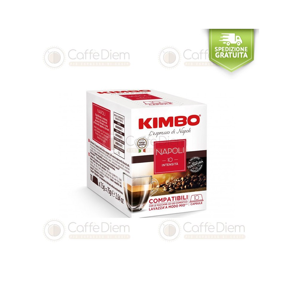 80 Capsule Compatibili Kimbo A Modo Mio NAPOLI